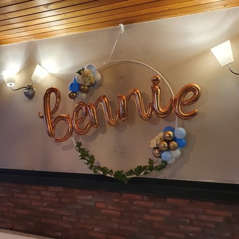 Lovedeco - hoepel met naam Bennie