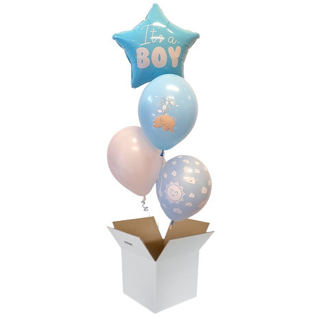 Lovedeco - Helium tros zelf samenstellen Small It's a boy per post