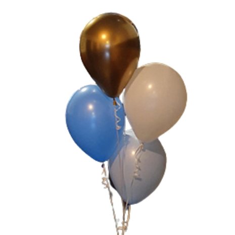 Lovedeco - Helium ballonnen tros 4 ballonnen