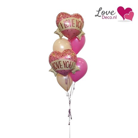 Lovedeco - Heliumtros liefde Medium