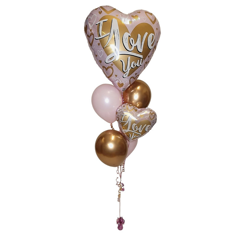 Allerlei soorten Speels gemakkelijk te kwetsen Een tros helium ballonnen bestellen voor je geliefde op valentijn - Lovedeco